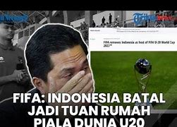 Alasan Indonesia Batal Jadi Tuan Rumah Piala Dunia U 20