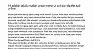 Rollover Judi Adalah Jurnal Pdf